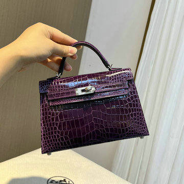 エルメス HERMES 063-HKL19EPYPZ  2023最新入荷 ミニ ケリー トップハンドルバッグ トートバッグ ハンドバッグ 2way 斜め掛け ショルダーバッグ