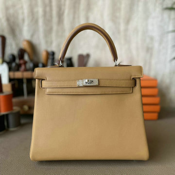 商品名称：エルメス HERMES 063-HKL25SFYBG 2023最新入荷 ケリー トップハンドルバッグ トートバッグ ハンドバッグ 2way 斜め掛け ショルダーバッグ レディースかばん