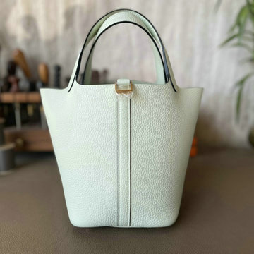 エルメス HERMES 063-HPT18TCJQG 2023最新入荷 ピコタン バケットバッグ トートバッグ ハンドバッグ ショッピングバッグ レディースかばん