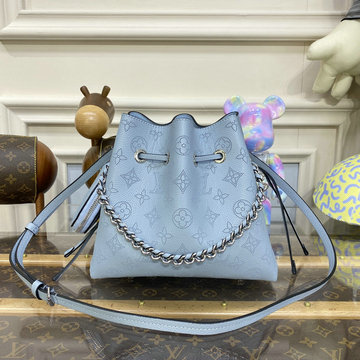 ルイヴィトン LOUISVUITTON 057-M21144　2023年最新入荷 ベラ 斜め掛け ショルダーバッグ レディースかばん クロスボディ ドローストリングバッグ マヒナレザー