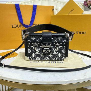 ルイヴィトン LOUISVUITTON 057-M21462　2023年最新入荷 プティット マル トランクバッグ 斜め掛け ショルダーバッグ クロスボディ レディースかばん