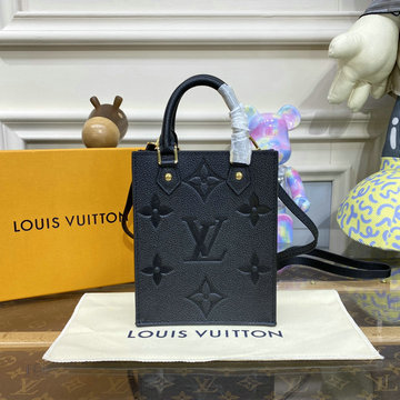ルイヴィトン LOUISVUITTON 057-M81417　2023年最新入荷 プティット サックプラ トップハンドルバッグ トートバッグ 2way ショルダーバッグ モノグラム