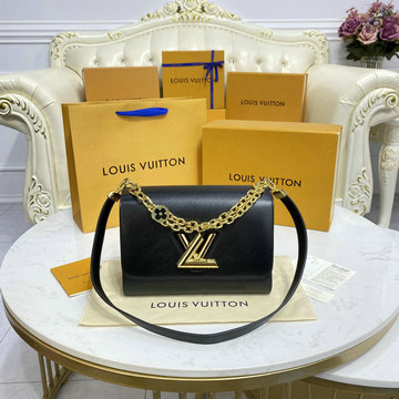 ルイヴィトン LOUISVUITTON 057-M59402　2023年最新入荷 ツイスト MM トップハンドルバッグ トートバッグ 2way 斜め掛け ショルダーバッグ クロスボディバッグ