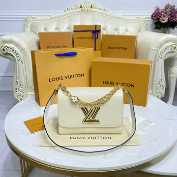 ルイヴィトン LOUISVUITTON 057-M59403　2023年最新入荷 ツイスト MM トップハンドルバッグ トートバッグ 2way 斜め掛け ショルダーバッグ クロスボディバッグ