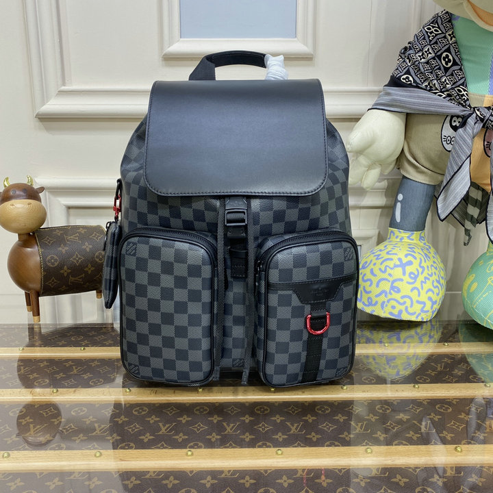 商品名称：ルイヴィトン LOUISVUITTON 057-N40279  2020年最新入荷 ユーティリティ バックパック リュックサック メンズかばん リュック ダミエキャンバス