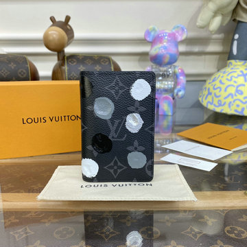 ルイヴィトン LOUISVUITTON 057-M81928　2023年最新入荷 LVxYK オーガナイザー ドゥ ポッシュ パスポール パスポートケース カードケース モノグラム エクリプス