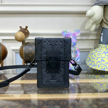 商品名称：ルイヴィトン LOUISVUITTON 057-M82070　2023年最新入荷 ヴェルティカル トランク ウエアラブル ウォレット 斜め掛け ショルダーバッグ クロスボディバッグ
