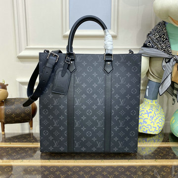 ルイヴィトン LOUISVUITTON 057-M46452　2023年最新入荷 サックプラ トップハンドルバッグ トートバッグ 2way ショルダーバッグ ブリーフケース ビジネスバッグ