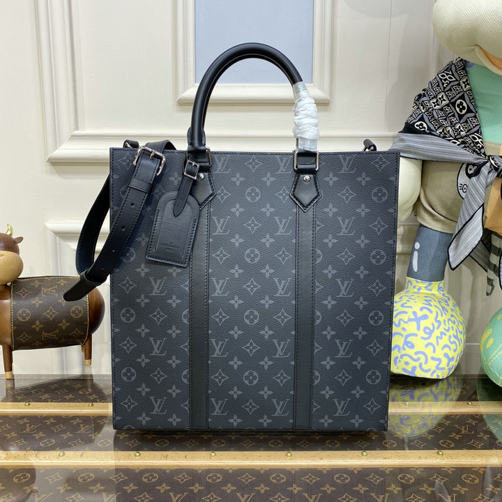 商品名称：ルイヴィトン LOUISVUITTON 057-M46452　2023年最新入荷 サックプラ トップハンドルバッグ トートバッグ 2way ショルダーバッグ ブリーフケース ビジネスバッグ