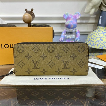 ルイヴィトン LOUISVUITTON 057-M82336　2023年最新入荷 ポルトフォイユ クレマンス ジッピーウォレット ファスナー長財布 ロングウォレット モノグラム リバース