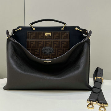 商品名称：フェンディ FENDI 168-FD322KF 2023年最新入荷 ピーカブー トップハンドバッグ 2way ショルダーバッグ メンズかばん カーフレザー