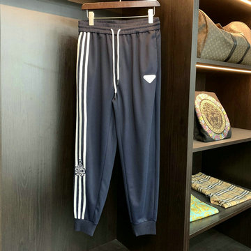 商品名称：プラダ PRADA MS-KCPD23003 2023年春夏最新入荷 スポーツパンツ スウェットパンツ ジョギングズボン 伸縮性のあるウエストバンド カジュアルパンツ