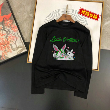 商品名称：ルイヴィトン LOUISVUITTON MS-WYLV23001 2023年春夏最新入荷 メンズ スウェットシャツ ロングスリーブ トップス 長袖 クルーネック カジュアル