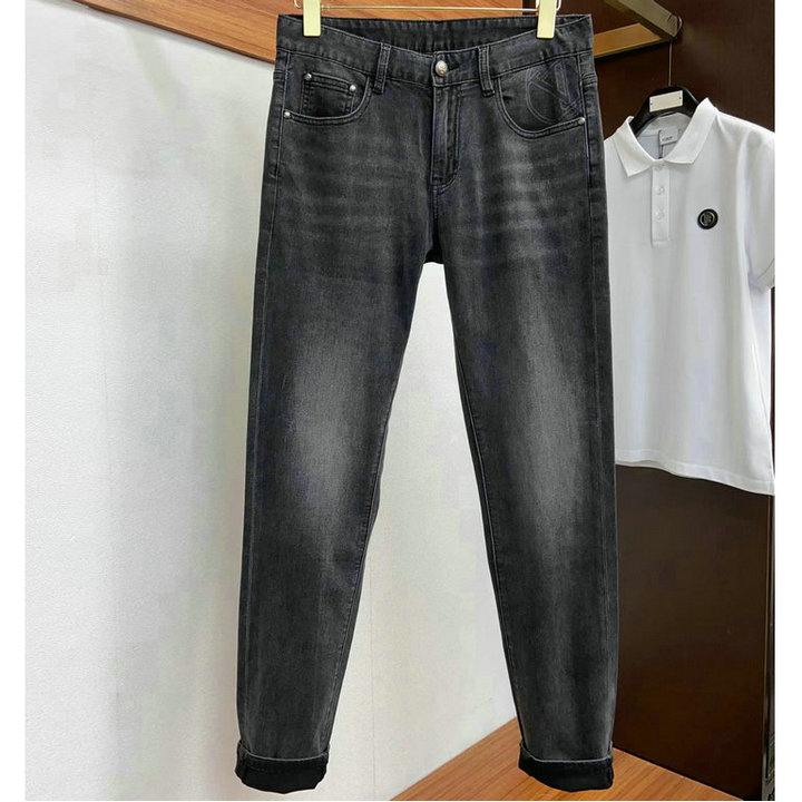 商品名称：ルイヴィトン LOUISVUITTON JS-KNLV23007　2023年春夏最新入荷 ズボン ストレートフィット ポケットディテール デニム ジーンズ カジュアル デニムズボン