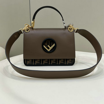 フェンディ FENDI 168-FD2820LHS2023年最新入荷 キャナイ Kan I トートバッグ 2way ショルダーバッグ カーフスキン