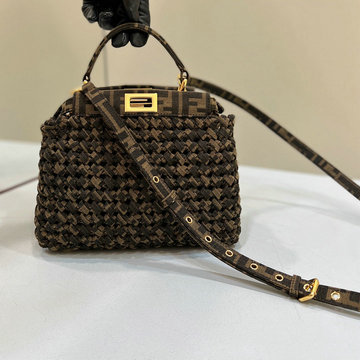 商品名称：フェンディ FENDI 168-FD2126ASKF 2023年最新入荷 ピーカブー トートバッグ ハンドバッグ 2way ショルダーバッグ クロスボディバッグ レディースかばん
