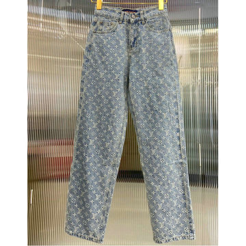 商品名称：ルイヴィトン LOUISVUITTON MS-KNLV23001 2023年春夏最新入荷 ズボン ストレートフィット ポケットディテール デニム ジーンズ カジュアル スラックスパンツ トラウザー