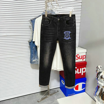 商品名称：ルイヴィトン LOUISVUITTON MS-KNLV23002  2023年春夏最新入荷 ズボン ストレートフィット ポケットディテール デニム ジーンズ カジュアル スラックスパンツ トラウザー