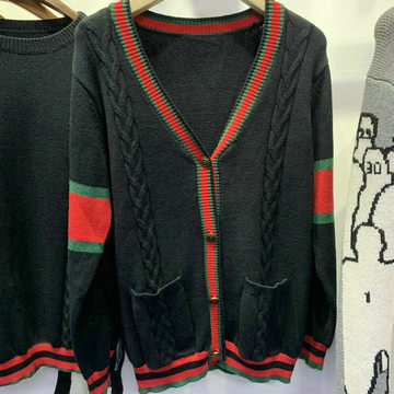 商品名称：グッチ GUCCI MS-MKGG23001  2023年春夏最新入荷 カーディガン ロングスリーブ セーター ボタン クロージャー ウールニット Vネック トップスコート
