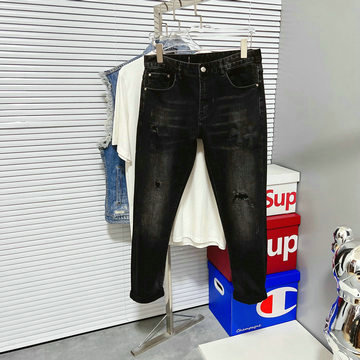 商品名称：クロムハーツ Chrome Hearts MS-KNCM23001 2023年春夏最新入荷 ズボン ストレートフィット ポケットディテール デニム ジーンズ カジュアル デニムズボン