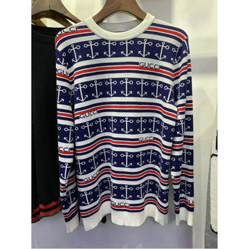 商品名称：グッチ GUCCI MS-MYGG23002 2023年春夏最新入荷 ロングスリーブ セーター クルーネック ウールニット カジュアル ジャカード セーター トップス