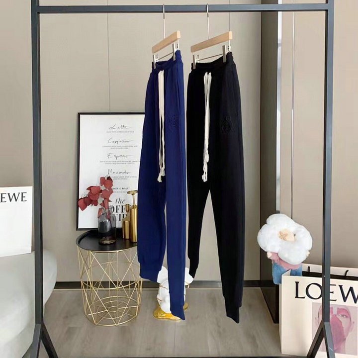 ロエベ LOEWE JS-KQLE23001　2023年春夏最新入荷 スポーツパンツ スウェットパンツ ジョギングズボン 伸縮性のあるウエストバンド パンツ スラックスパンツ 男女兼用