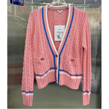 商品名称：シャネル CHANEL JS-MYCH23002　2023年春夏最新入荷 カーディガン ロングスリーブ セーター ボタン クロージャー ウールニット Vネック ボタン開閉式 カジュアル