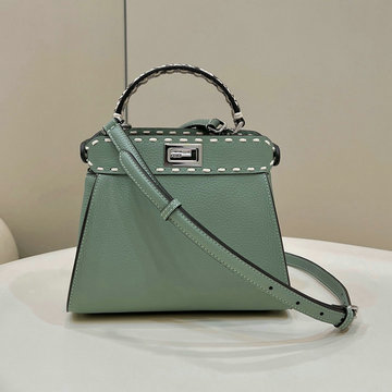 フェンディ FENDI 168-FD8522AQG 2023年最新入荷 ピーカブー トートバッグ ハンドバッグ 2way ショルダーバッグ クロスボディバッグ レディースかばん