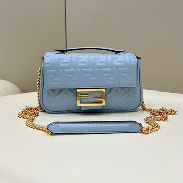 フェンディ FENDI 168-FD8533YLS 2023年最新入荷 バゲット トップハンドルバッグ 2way 斜め掛け ショルダーバッグ カーフレザー レディースかばん