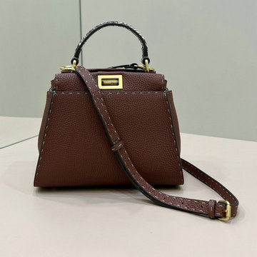 商品名称：フェンディ FENDI 168-FD8551JR 2023年最新入荷 ピーカブー トートバッグ ハンドバッグ 2way ショルダーバッグ クロスボディバッグ レディースかばん