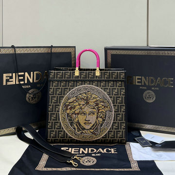 商品名称：フェンディ FENDI 168-FD8565BKF 2023年最新入荷 サンシャイン ミディアム トートバッグ ハンドバッグ トップハンドルバッグ 2way ショルダーバッグ レディースかばん