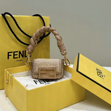 商品名称：フェンディ FENDI 168-FD8567BZS 2023年最新入荷 ナノバゲットバッグ チェーンポーチ 斜め掛け ショルダーバッグ クロスボディバッグ スマートフォンケース