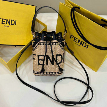 商品名称：フェンディ FENDI 168-FD8577BK 2023年最新入荷 ミニバッグ モン トレゾール バゲットバッグ 斜め掛け ショルダーバッグ クロスボディバッグ レディースかばん