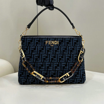 フェンディ FENDI 168-FD8580FS  2023年最新入荷 オーロック スウィング ホーボーバッグ 肩掛け ショルダーバッグ スリム クラッチ クロスボディバッグ レディースかばん