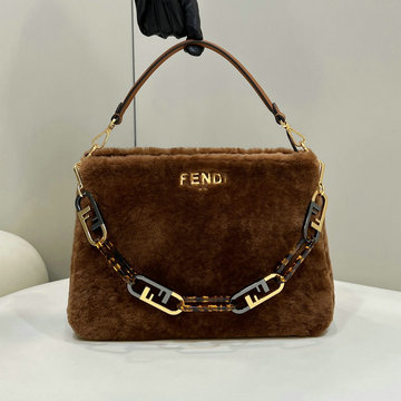 フェンディ FENDI 168-FD8580MKF 2023年最新入荷 オーロック スウィング ホーボーバッグ 肩掛け ショルダーバッグ スリム クラッチ クロスボディバッグ レディースかばん