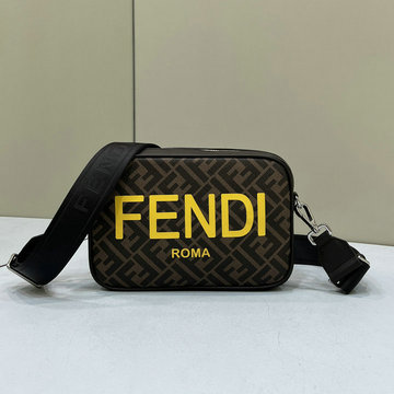 商品名称：フェンディ FENDI 168-FD8587YL 2023年最新入荷 スクエアバッグ カメラバッグ 斜め掛け ショルダーバッグ クロスボディバッグ
