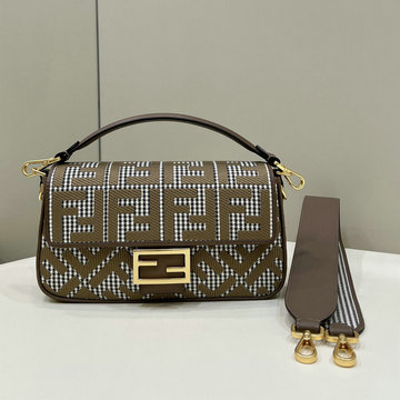 商品名称：フェンディ FENDI 168-FD8588MKF 2023年最新入荷 バゲット トップハンドルバッグ 2way 斜め掛け ショルダーバッグ カーフレザー レディースかばん
