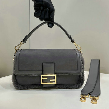 フェンディ FENDI 168-FD8592HS 2023年最新入荷 バゲットバッグ トップハンドルバッグ 2way 斜め掛け ショルダーバッグ カーフレザー レディースかばん