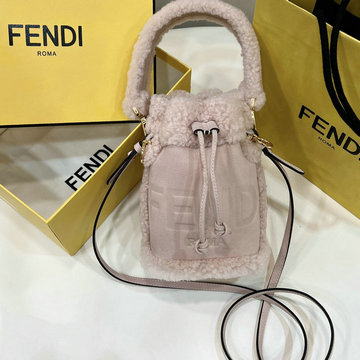 商品名称：フェンディ FENDI 168-FD8593QF 2023年最新入荷 ミニバッグ モン トレゾール バゲットバッグ 斜め掛け ショルダーバッグ クロスボディバッグ レディースかばん