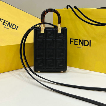 商品名称：フェンディ FENDI 168-FD8597SBK 2023年最新入荷 サンシャイン ショッパー スモール トップハンドルバッグ トートバッグ 2way ショルダーバッグ