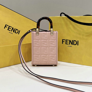 フェンディ FENDI 168-FD8597SFH 2023年最新入荷 サンシャイン ショッパー スモール トップハンドルバッグ トートバッグ 2way ショルダーバッグ