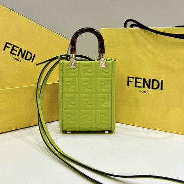 フェンディ FENDI 168-FD8597SYL 2023年最新入荷 サンシャイン ショッパー スモール トップハンドルバッグ トートバッグ 2way ショルダーバッグ