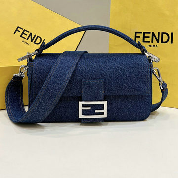 フェンディ FENDI 168-FD8605BLS 2023年最新入荷 バゲット トップハンドルバッグ 2way 斜め掛け ショルダーバッグ カーフレザー レディースかばん