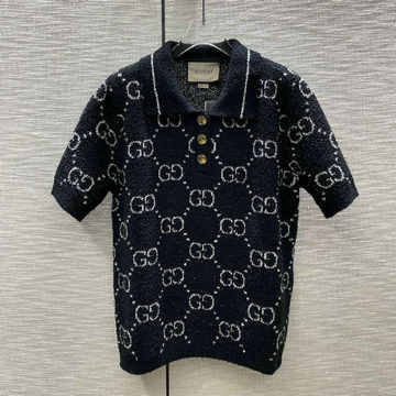 商品名称：グッチ GUCCI JS-TDGG23008　2023年春夏最新入荷 ポロシャツ 半袖 ショートスリーブ スウェットシャツ 短袖 トップス レジャーシャツ