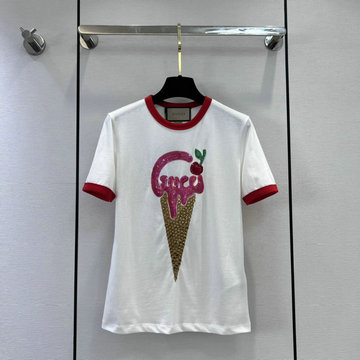 商品名称：グッチ GUCCI JS-TDGG23009　2023年春夏最新入荷 Tシャツ 半袖 ショートスリーブ スウェットシャツ 短袖 トップス レジャーシャツ