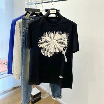 商品名称：ルイヴィトン LOUISVUITTON JS-TDLV23005　2023年春夏最新入荷 Tシャツ 半袖 ショートスリーブ スウェットシャツ 短袖 トップス レジャーシャツ