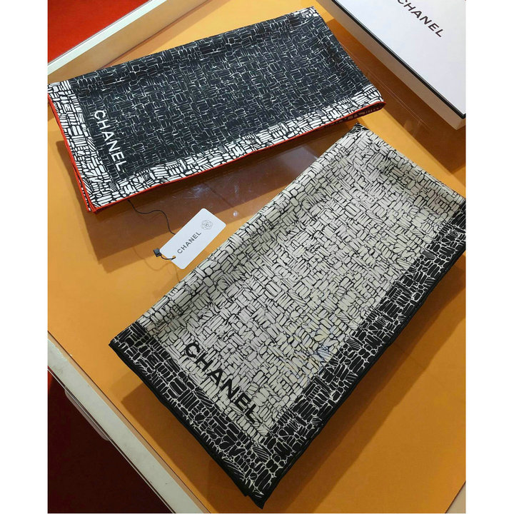 シャネル CHANEL JS-WJCH23002　2023年春夏最新入荷 スクエアスカーフ マフラー ツイストシルク