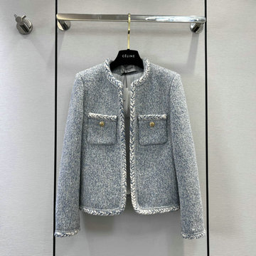 商品名称：シャネル CHANEL JS-WTCH23001　2023年春夏最新入荷 ロングスリーブ エレガント フリンジ レディースコート ボタン開閉式 ジャケット トップスコート 長袖 アウターコート