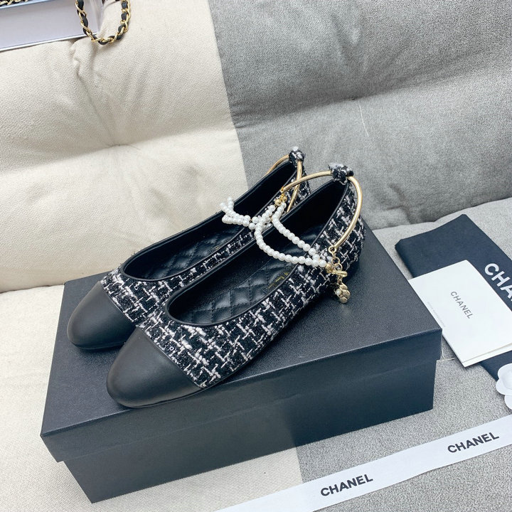 シャネル CHANEL JS-CHJ23028R　2023年春夏最新入荷 ウィメンズ パンプス フラットシューズ ローファーシューズ レディースシューズ カジュアルシューズ 靴