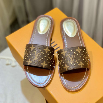 ルイヴィトン LOUISVUITTON JS-LVJ23002　2023年春夏最新入荷 スリッパ サンダル ぺたんこサンダル サマーサンダル ビーチサンダル ミュール レディースシューズ